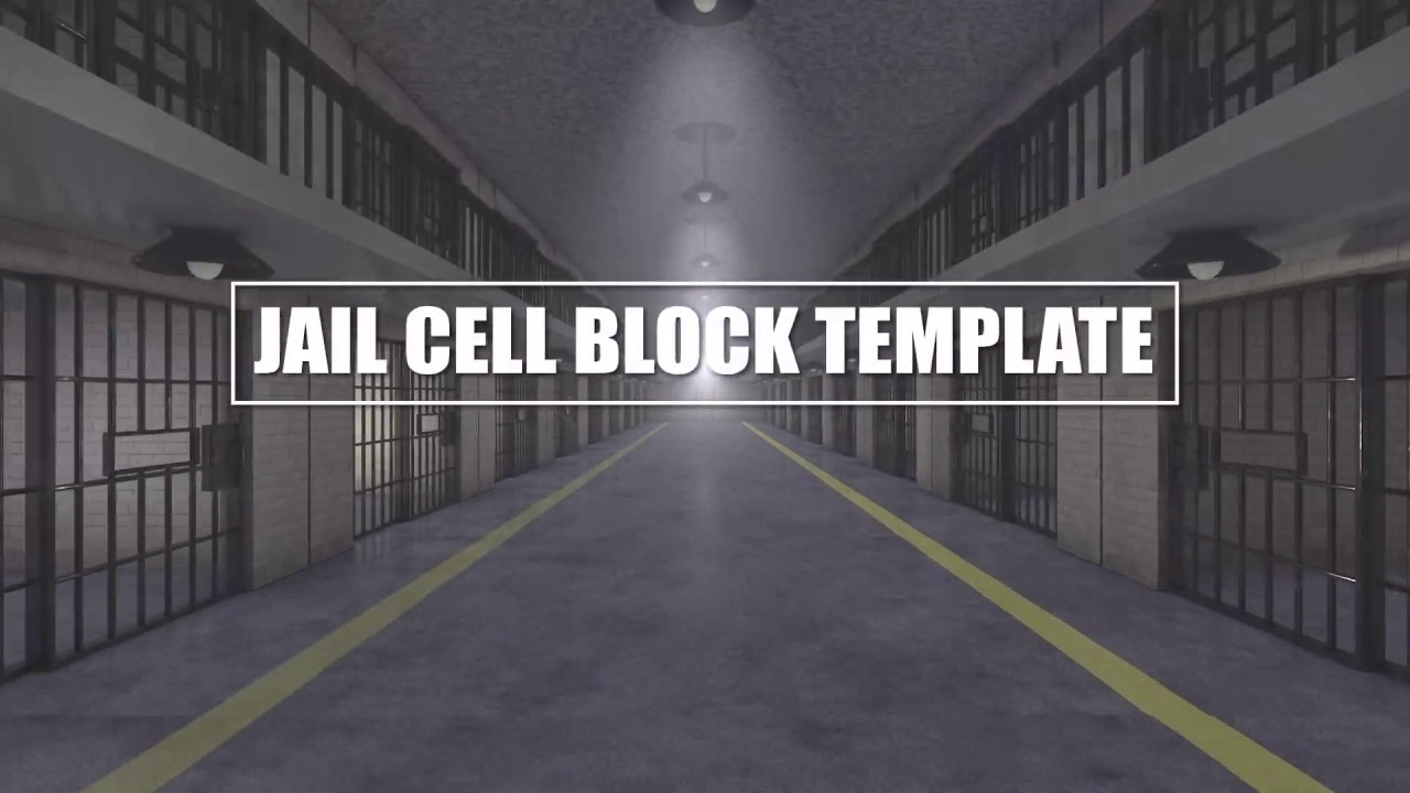 Jail Cell Block Template Promo YouTube