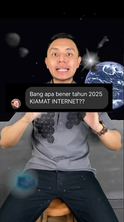 Tahun 2025 KIAMAT INTERNET?! Afh iyah?? #shorts