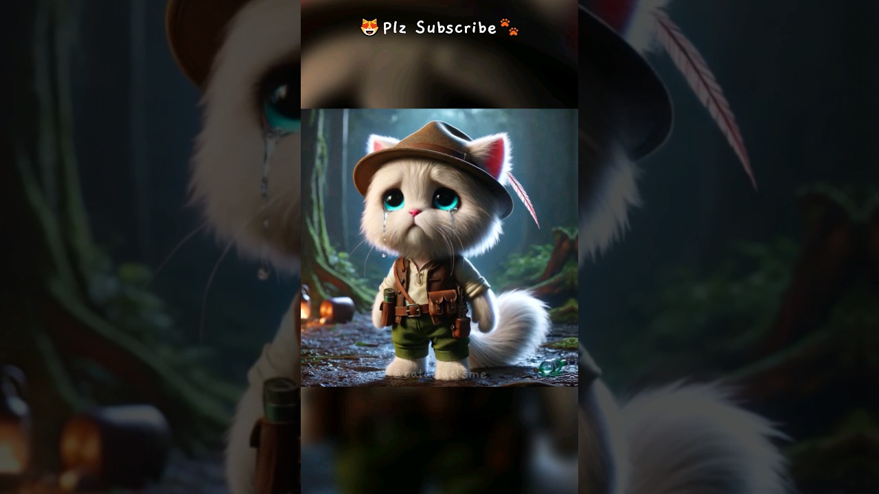 Cat's Tearful Quest | New Persian Cat story 🐱🐈👊 