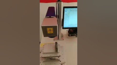 Fiber laser marking machine for metal (with auto focus system)