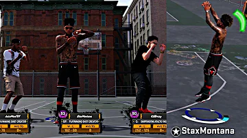 BRINGING BACK THE OLD SQUAD! STAX, KING SHAWN, AND JUICEMAN TAKE OVER THE PARK! - NBA 2K18 MyPark