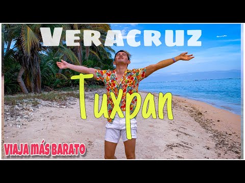 ¡INCREIBLE! Playa de Veracruz que parece Cancún + TUXPAN tips, hotel, comida, más | Damian Cervantes