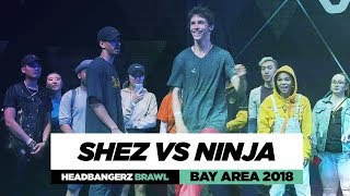 Ninja vs Shez |  Headbangerz Brawl Finals | World of Dance Bay Area 2018 | #WODBAY18