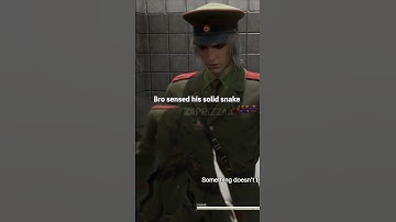 The Developers Actually Thought of Everything #metalgearsolid #metalgearsolid3remake #mgs3