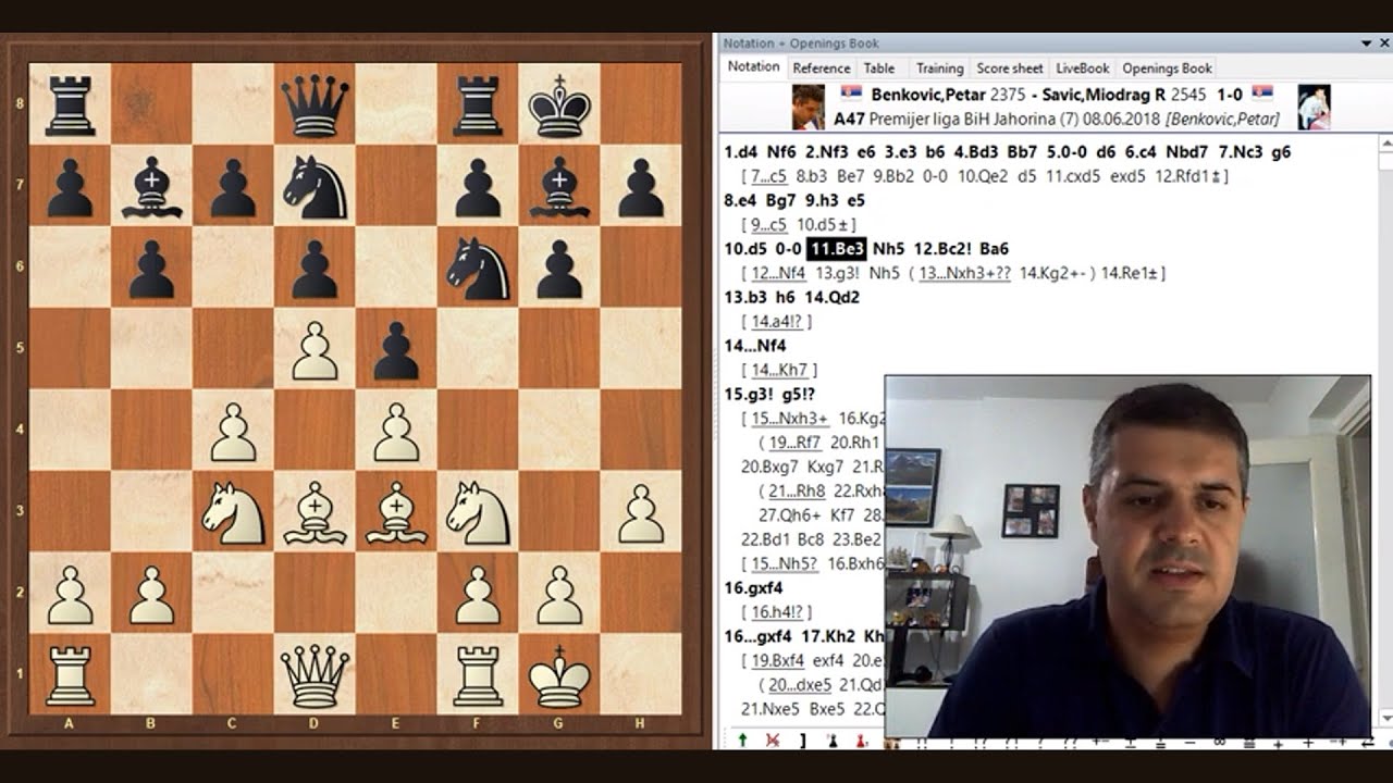 Chess Strategy for Advanced Players | P.Benkovic vs. M.R.Savic