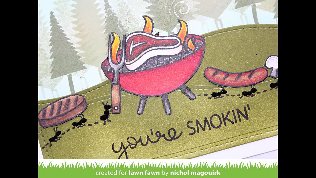 Lawn Fawn Let's BBQ | 