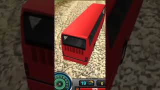 Bus driving simulator android gameplay uphill Off-road driving on mountain screenshot 3