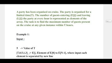 TCS NQT Coding Questions 2024 | Problem Statement  2