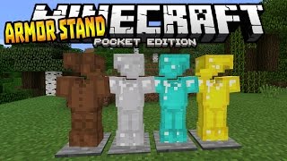 ARMOR STANDS in MCPE 0.15.3!!! - Armor Stand Mod - Minecraft PE (Pocket Edition) screenshot 5