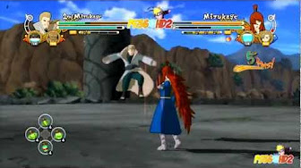 naruto storm revolution 5th hokage vs 5th mizukage 5th kazekage
