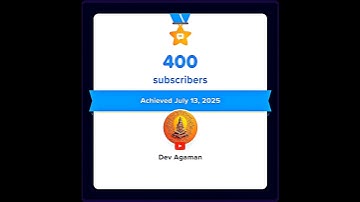 🎉400 Subscribers Milestone!🔥 YouTube Growth Journey Begins