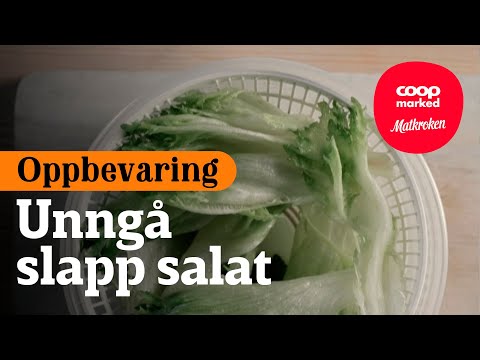 Video: Tips for rengjøring og oppbevaring av salat