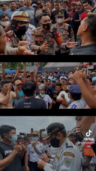 story wa 30 detik sopir truk demo