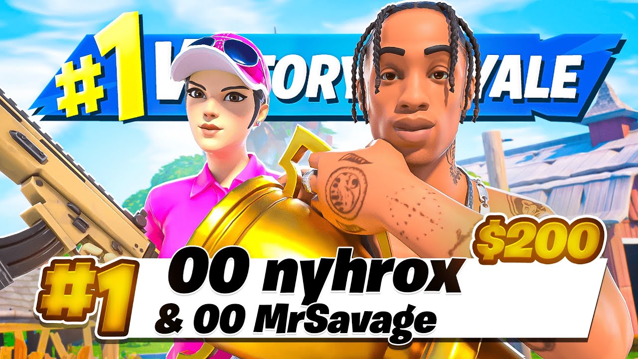 World Cup Winner *DOMINATES* Duo Cup w/ MrSavage ($200) 🏆