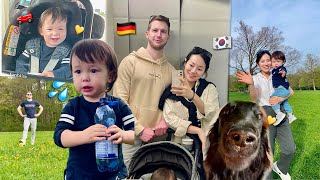 Short trip to Munich Apply for German Passport, New baby playgroupVLOG