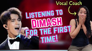 Dimash - Greshnaya strast (Sinful passion) #dimash #vocalcoachreacts #vocalcoach #reactionvideo