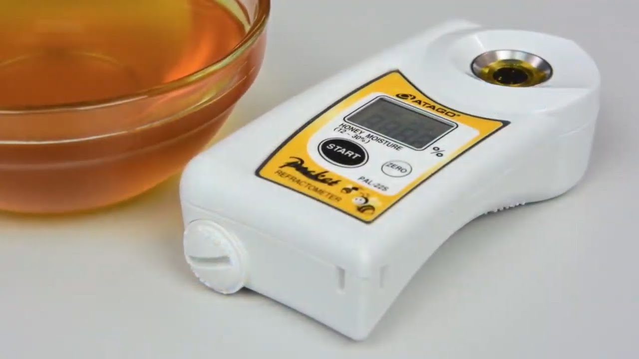 Refraktometr do miodu PAL22S ATAGO Honey refractometer with NFC data