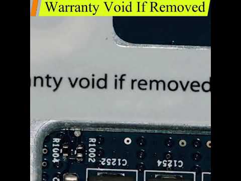 Warranty Void If Removed