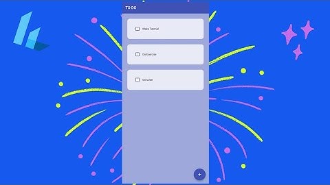 📱 TO DO App | Flutter Tutorial | Hive Local Storage | Flutter UI with Functionality
