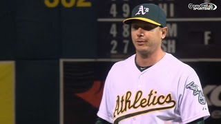 4/8/15: Kazmir, Canha, Ladendorf take it to the A's