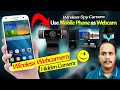 How to use mobile phone as a webcam via Usb , Wireless , 100% Working Method in 2021 | Droidcam