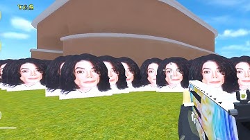 Nextbots Sandbox Shooter Gameplay 25, Maichail Jackson,Skibidi Toilet Android Games  ios Walkthrough