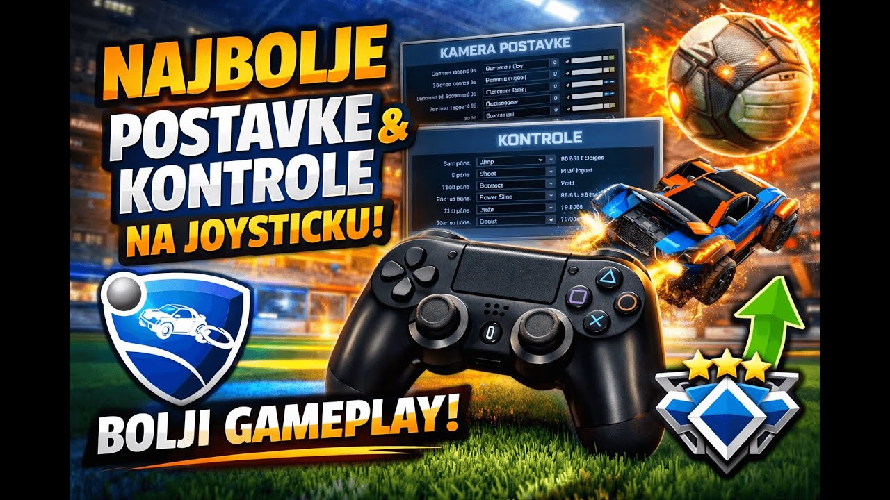 Rocket League Settings koje će ti POPRAVITI gameplay