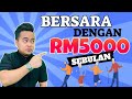 CARA TERBAIK UNTUK BERSARA DENGAN GAJI RM5,000 SEBULAN!