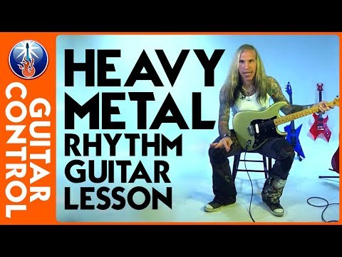 Heavy Metal Rhythm Guitar Lesson - Heavy Metal Triplet Picking Technique with Jack Frost