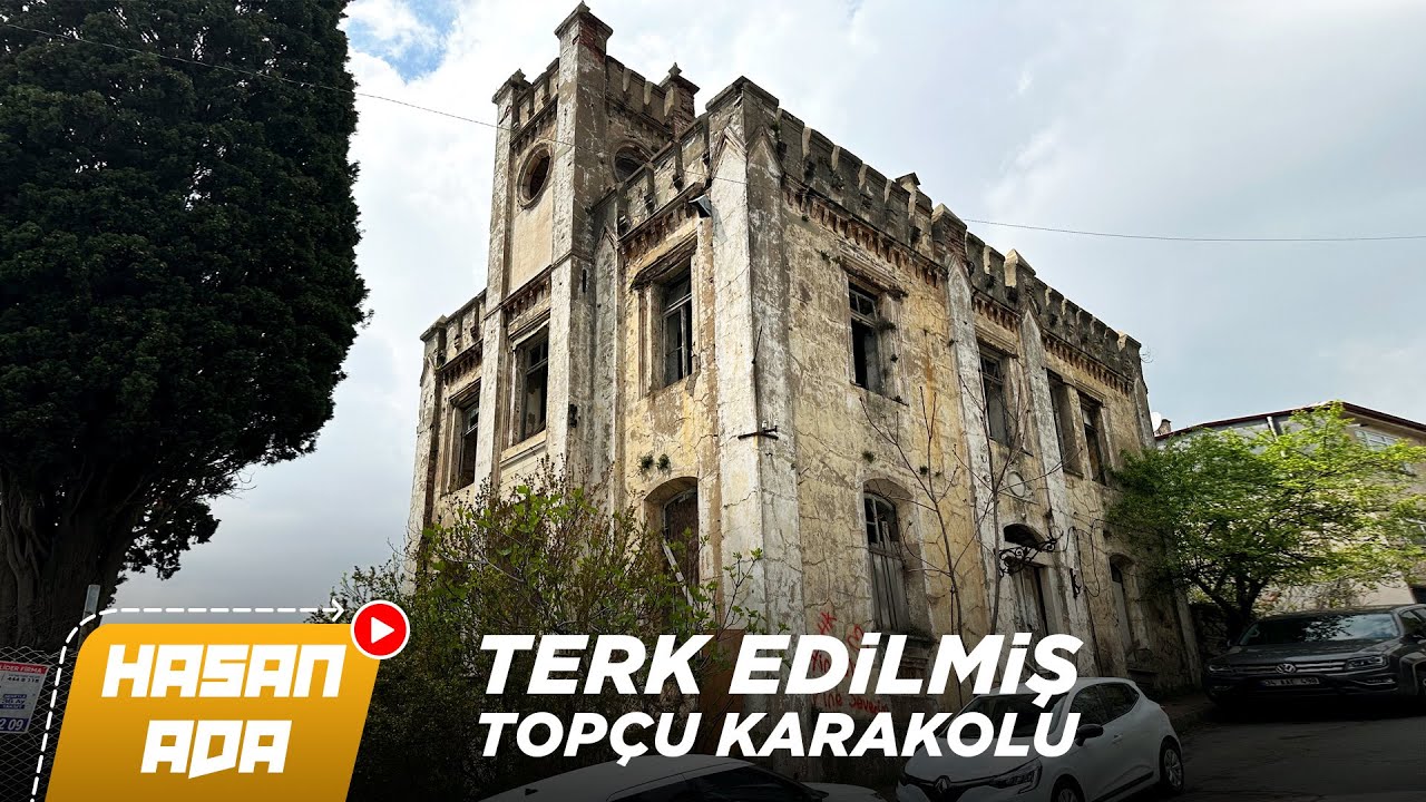 TERK EDİLMİŞ TARİHİ TOPÇU KARAKOLUNA GİRDİM