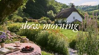 a slow romantic morning in the english countryside 🌷 soft piano for stress relief & deep work screenshot 5