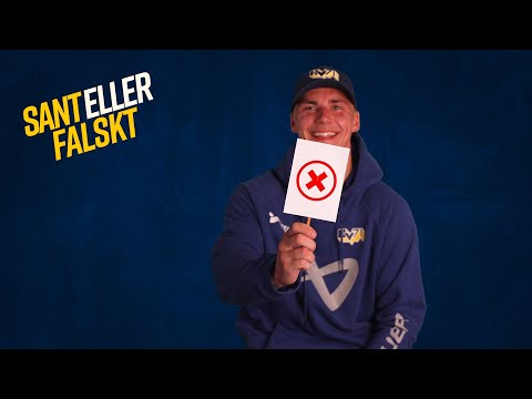 Sant eller falskt