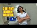 Drunk Woman Drives Wrong Way on Highway and Refuses to Accept Any Responsibility