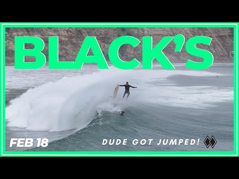 Feb 18, 2024 BLACKS BEACH DUDE GOT JUMPED
