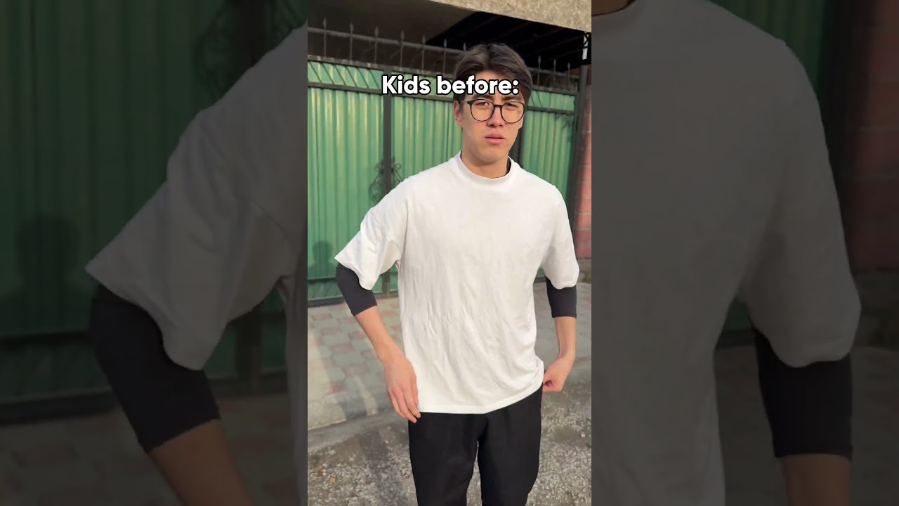 Дети раньше vs дети сейчас 🤓