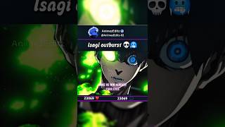 Isagi outburst #bluelock