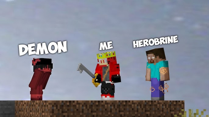 angry Herobrine, Minecraft Skin