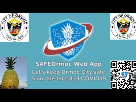 How to register Safe Ormoc Web App||full video Guide Ormoc City QR Code||Mayor Richard Gomez