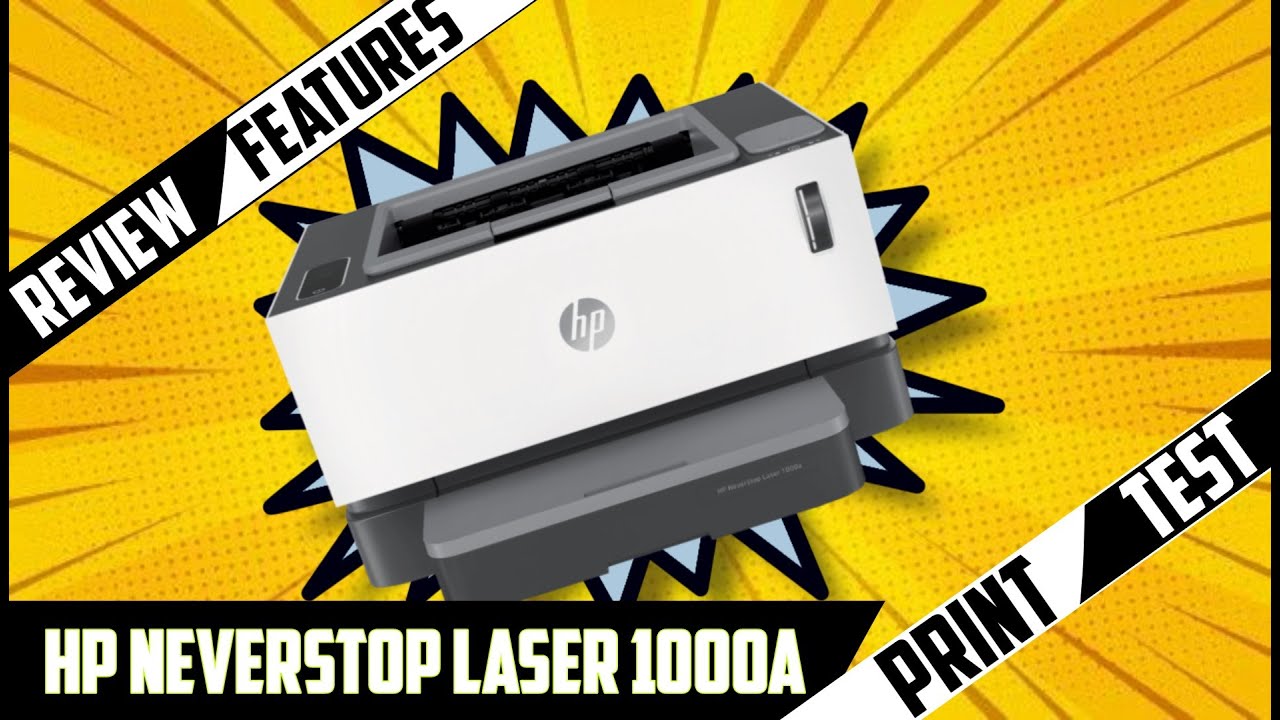 HP Neverstop Laser 1000a Print Test, Review, Featurs Best Budget