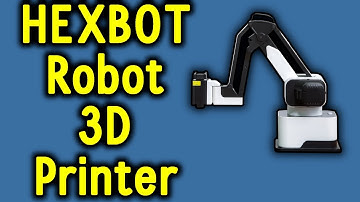 Hexbot all in one Robot Arm Desktop 3D printer Laser engraver and everything in between