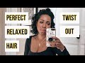 HOW-TO: Perfect Relaxed Hair Twist Out - Naptural85's Method | Style Domination