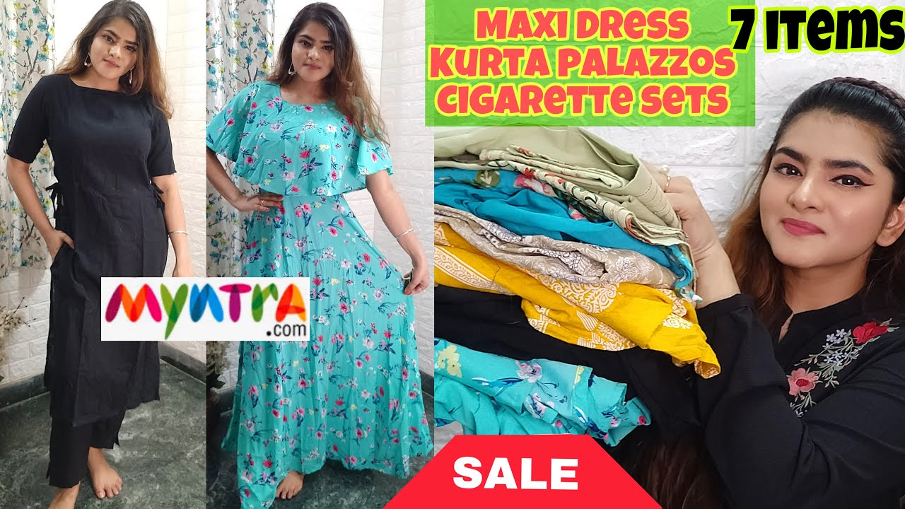 myntra kurtis haul