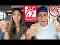 WE ATE CHICK-FIL-A FOR 24 HOURS CHALLENGE!