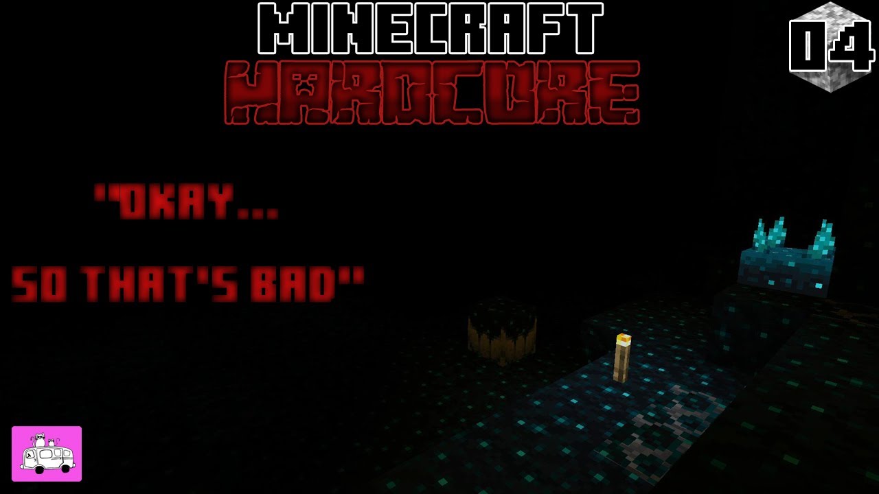 Diamonds in the Deep Dark | Minecraft Bedrock Hardcore | Episode 04 ...