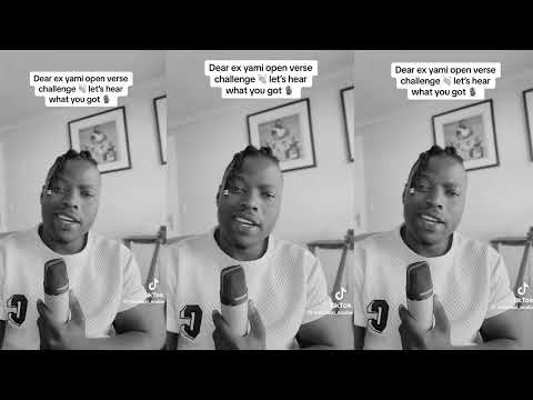 Mduduzi Ncube - Dear Ex Yami (Open verse challenge by Q.Base TR)