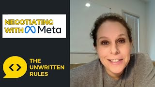 The unwritten rules (till now) of negotiating with Meta