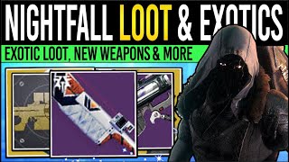 Destiny 2: XUR NIGHTFALL WEAPONS &amp; EXOTIC LOOT! Xur Inventory, Armor, Weapons &amp; More (15th Aug)