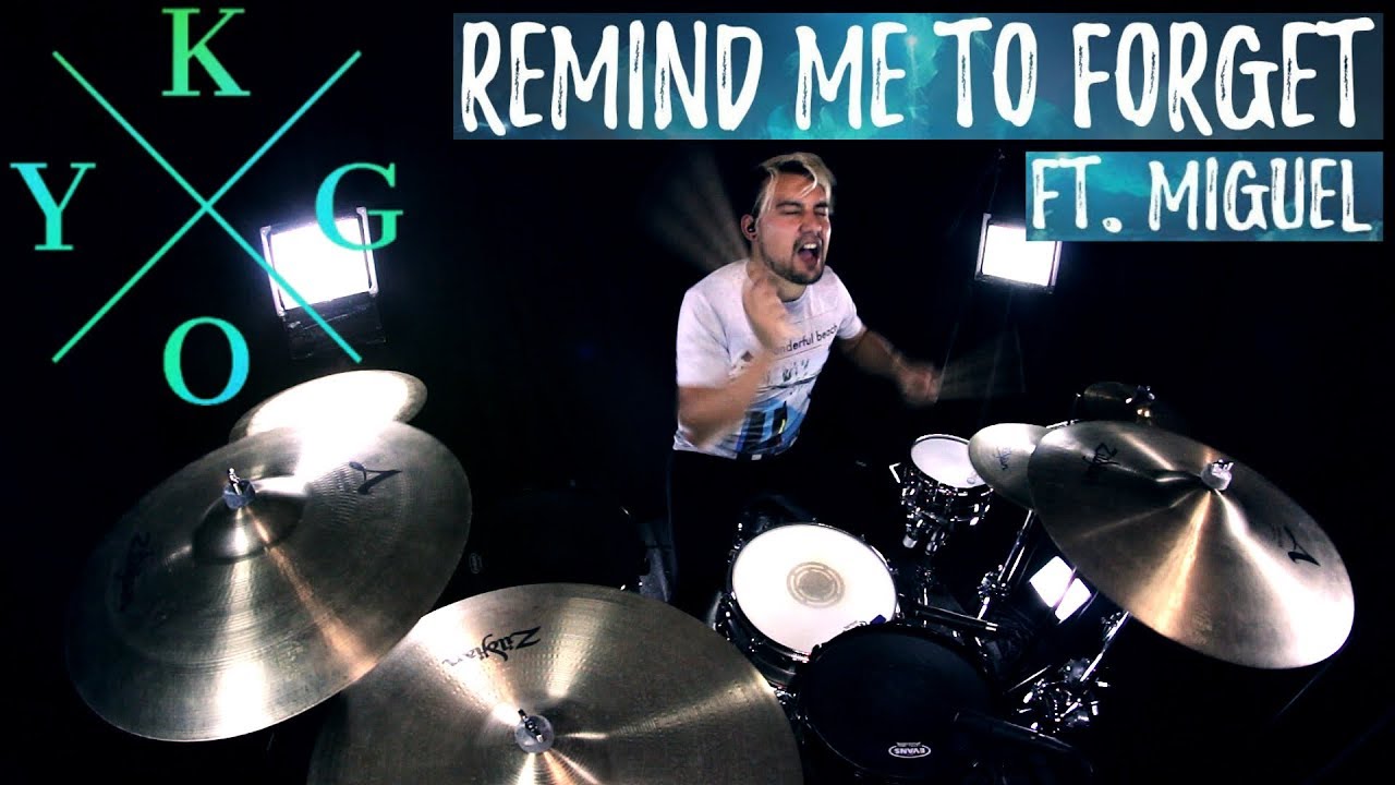 Kygo, Miguel - Remind Me to Forget (Drum Remix) - YouTube