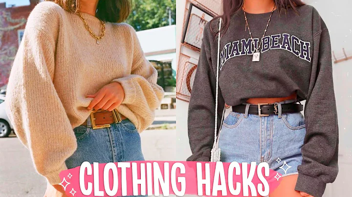 15 Clothing Hacks Everyone NEEDS To Try | Fashion Tricks Every Girl Must Know!! - DayDayNews