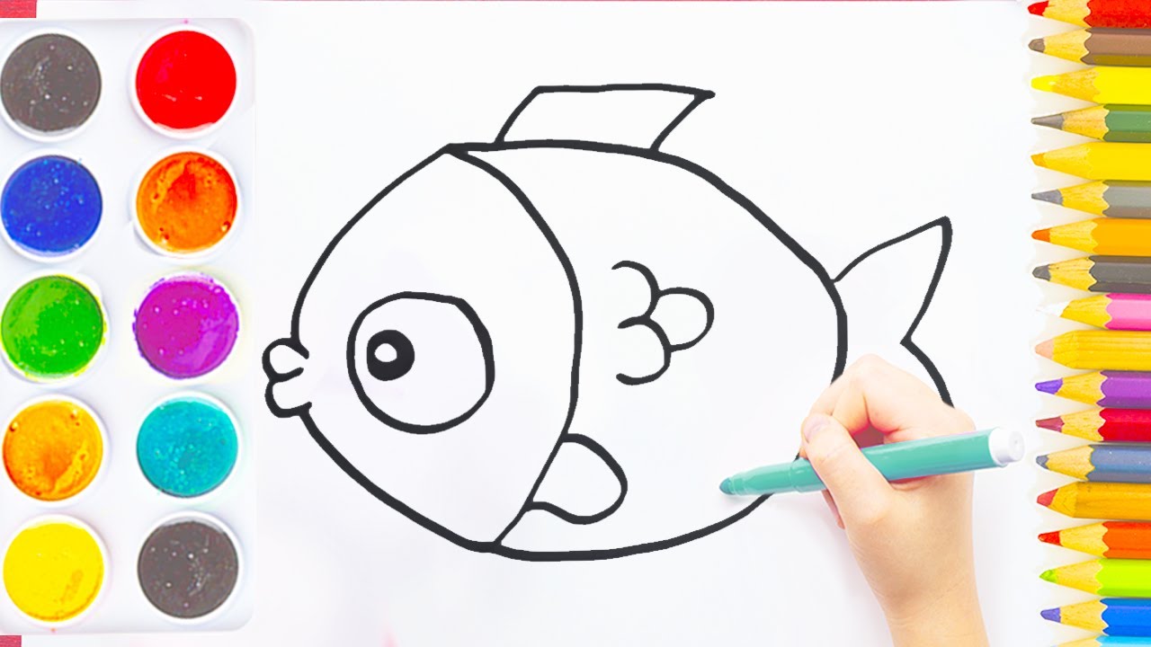 Comment dessiner un poisson - Blog - Dessindigo